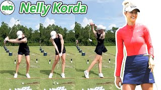 Nelly Korda ネリー・コルダ 米国の女子ゴルフ スローモーションスイング!!!