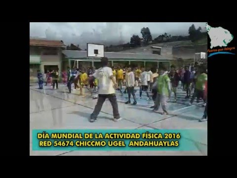 DRE APURÍMAC 2016 - Día de la Actividad Física Red 54674 Chiccmo - UGEL  ANDAHUAYLAS