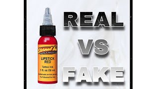 ETERNAL INK REAL VS FAKE | TATTOO INK