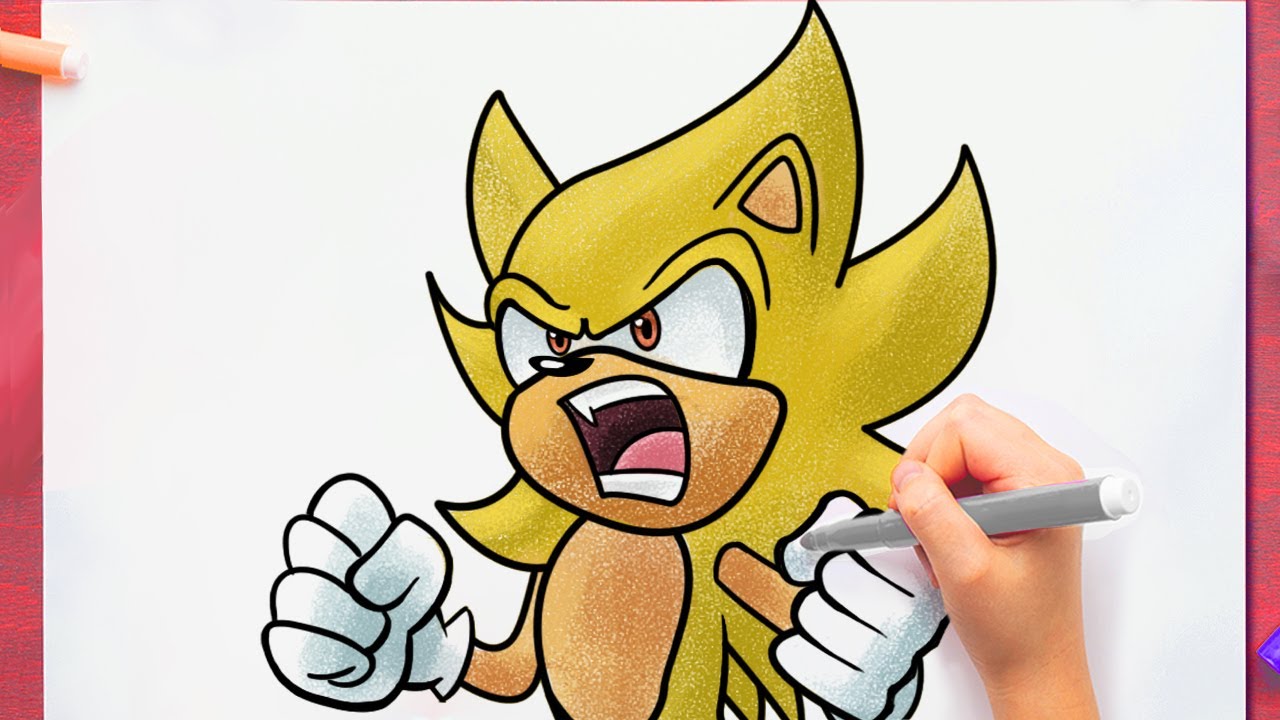 Super Sonic by VGAfanatic  Dibujos de la infancia, Sonic, Dibujos