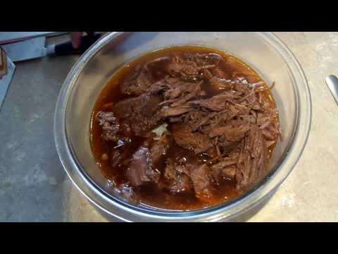 Amazing Shredded Beef Taco and Burrito Filling Recipe - You will never go back!