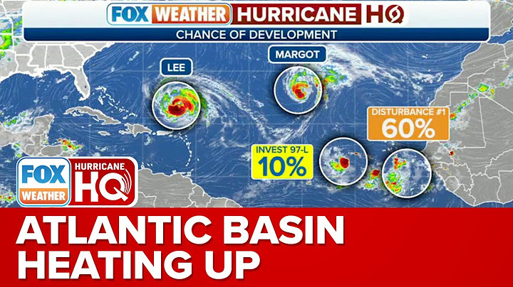 Multiple Areas To Watch In Atlantic Basic As Tropics Remain Active