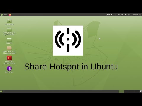 How to share hotspot in Ubuntu 20.04