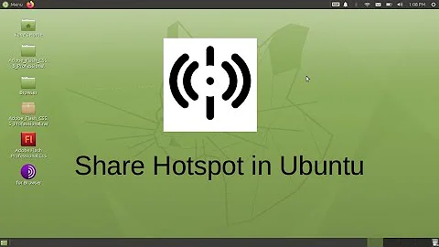 How to share hotspot in Ubuntu 20.04