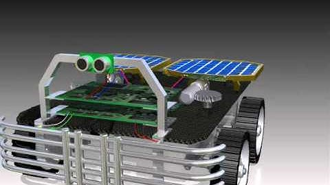 New robot platform using autodesk inventor