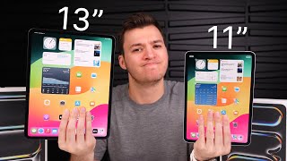2024 iPad Pro 11” vs 13” - Unboxing, Comparison & Detailed Look! screenshot 3