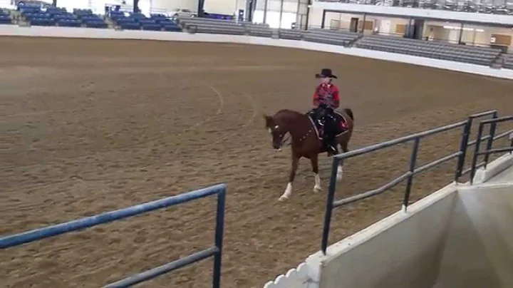 Lily and Cici at PMHA-Western ride