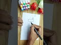 How to Draw Santa Claus Socks Easy #shorts