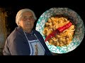 Watch great great granny Angelina make pasta with chickpeas!