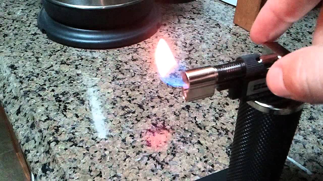 Blazer GB2001 to light my hookah coals. YouTube