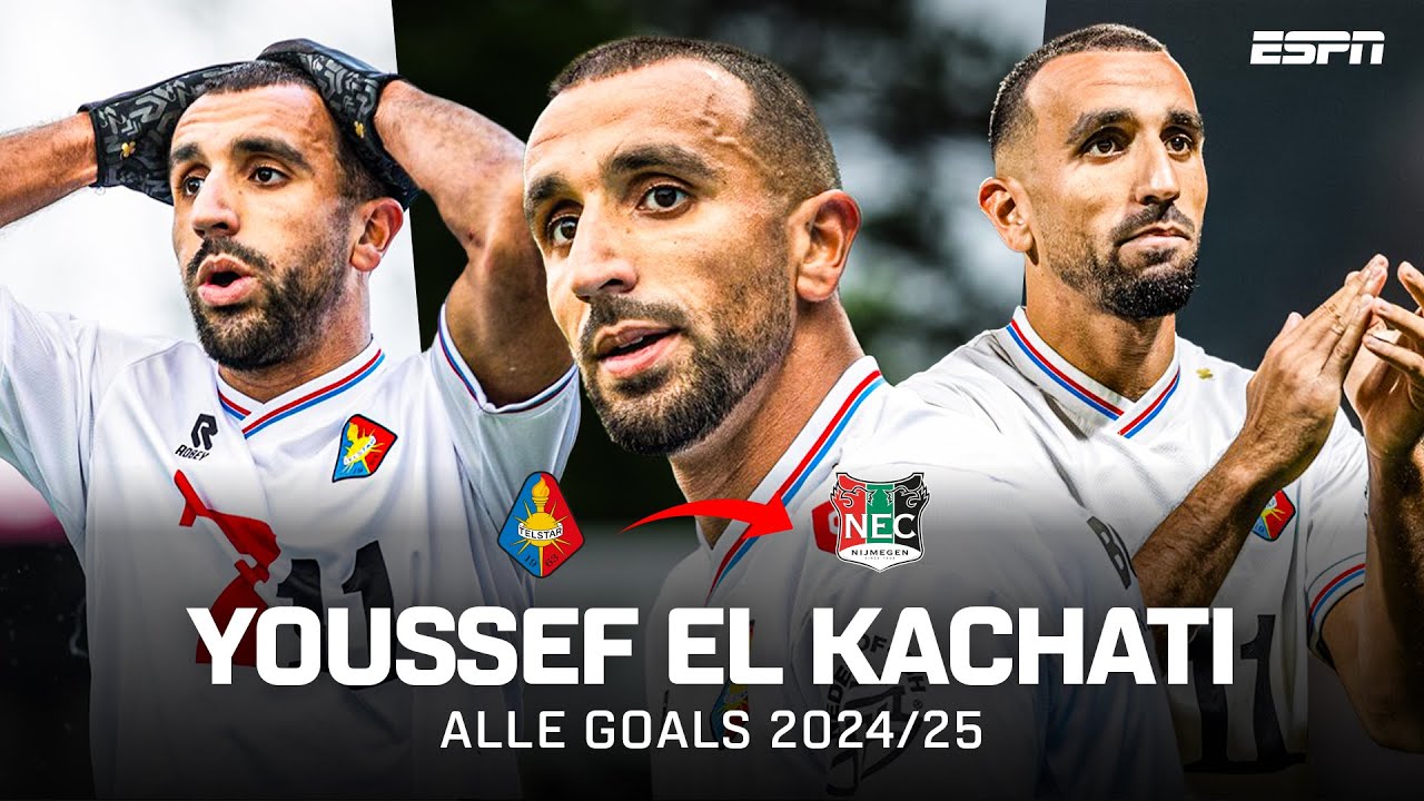 YOUSSEF EL KACHATI ➡️ N.E.C. ✅✍️ | COMPILATIE