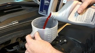 How To Change Automatic Transmission Fluid [ATF] on 2007 ACURA MDX (Honda Pilot is Similar)