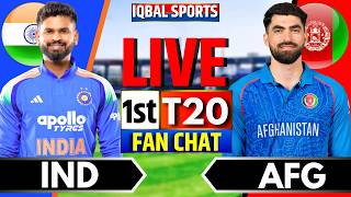 🔴Live: IND vs AFG, 1st T20 Fan Chat | Live Cricket Match Today | India vs Afghanistan, Iqbal Sports screenshot 5