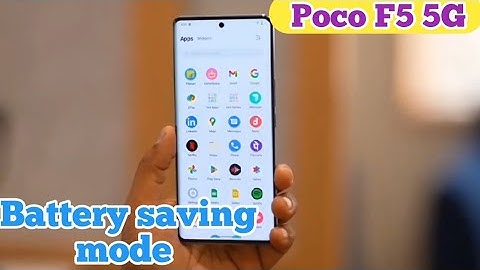 How To Enable Battery Saving Mode In Poco F5 5G, Battery Saving Mode Kaise Enable Kare