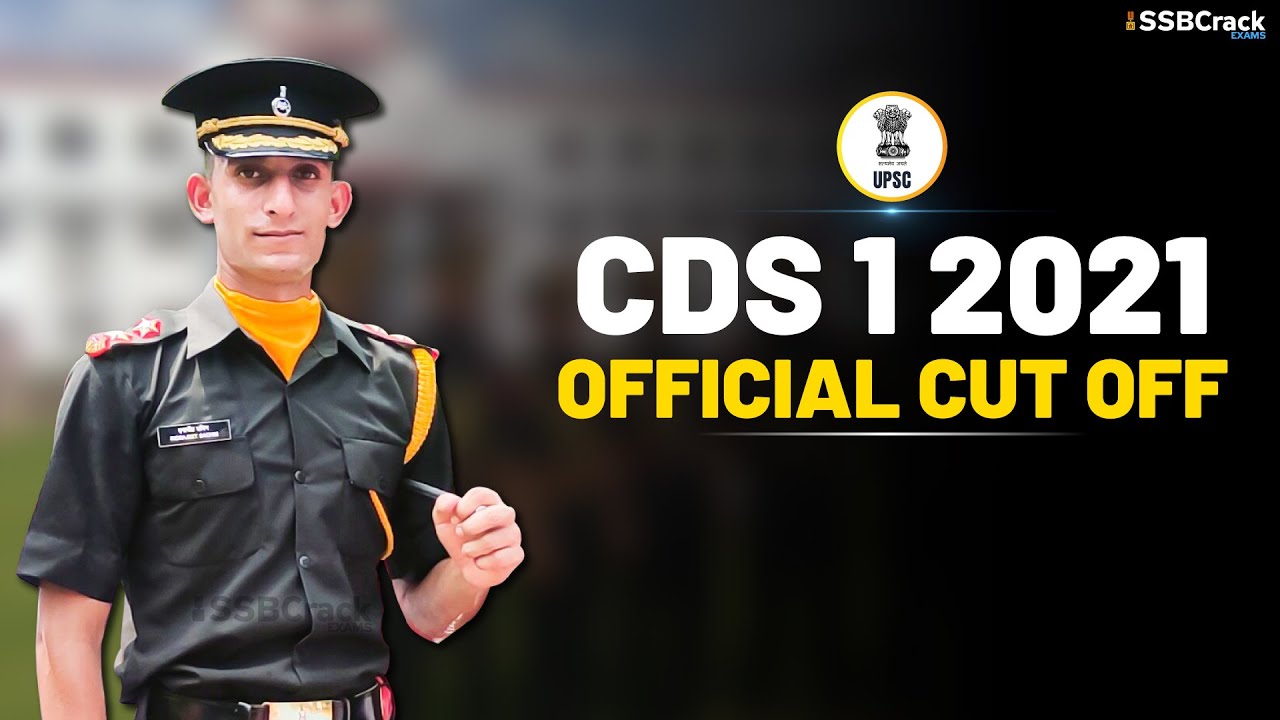 CDS 1 2021 Official Cut Off Marks – IMA OTA AFA INA - YouTube