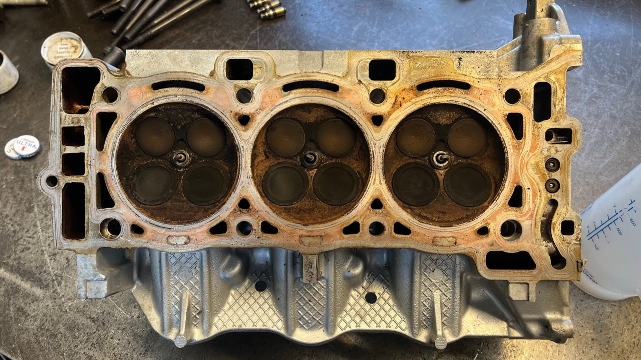 Gmc acadia 3 6l cylinder head repair automobile youtube