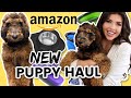 MY NEW PUPPY! New Puppy Haul *AMAZON* | PUPPY ESSENTIALS: Everything you need | GOLDENDOODLE PUPPY