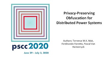 Privacy-Preserving Obfuscation for Distributed Power Systems