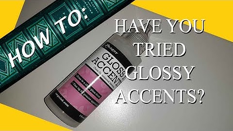 Try Glossy (G) Accents to Add a New Dimension To Your Work #abcapril2025