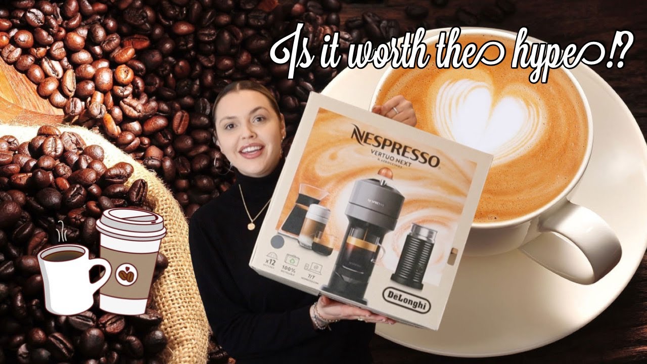 Nespresso Vertuo Next Coffee and Espresso Machine by De'Longhi -With  Frother