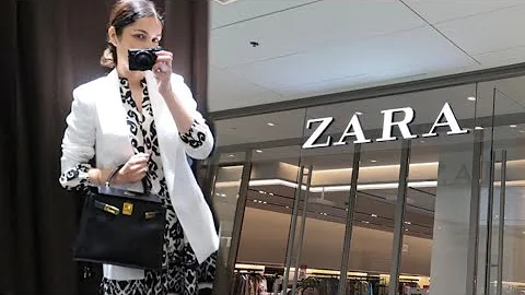 ZARA NEW IN TRY ON HAUL | Come shopping with me | The Allure Edition