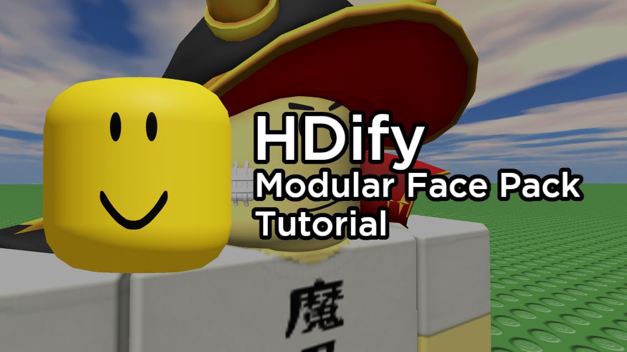 RTDF Training -- How to do faces on roblox 