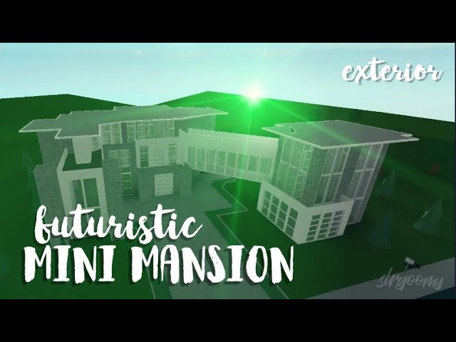 Roblox Bloxburg Modern Mini Mansion 50k