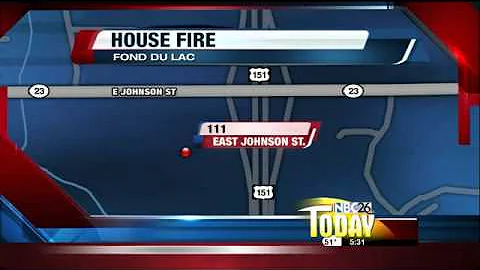 Fond du Lac House Fire