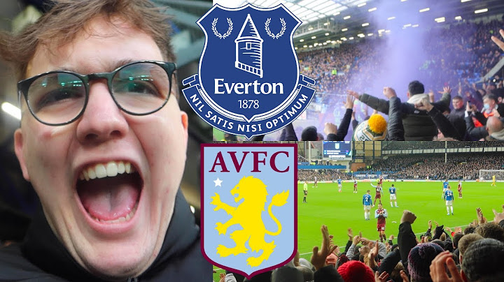 *PYROS AND ABSOLUTE SCENES AS BUENDIA SCORES THE WINNER!* | EVERTON 0-1 ASTON VILLA | *VLOG*