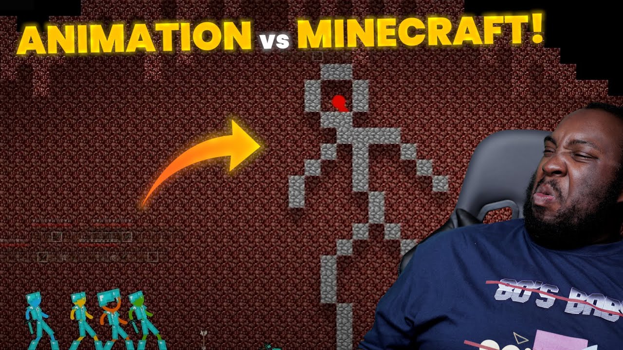Animation vs. Minecraft REACTION