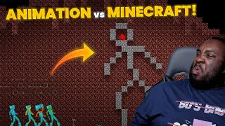 Animation vs. Minecraft REACTION