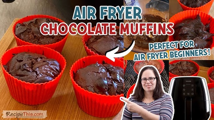 Air Fryer Muffins • The Simple Parent