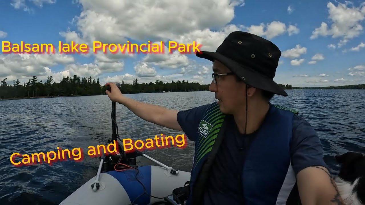 Camping and Boating at Balsam Lake Provincial Park