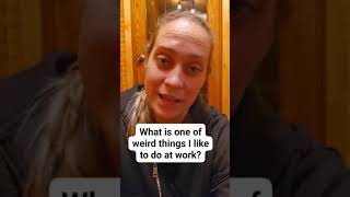 Funeral Fact Friday: What is on of the weird things I like to do at work?