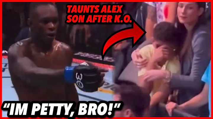 Israel Adesanya Taunted Alex Pereira's Son and Explains why!  UFC 287