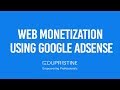 Web Monetization Using Google AdSense | Part 1 |  EduPristine