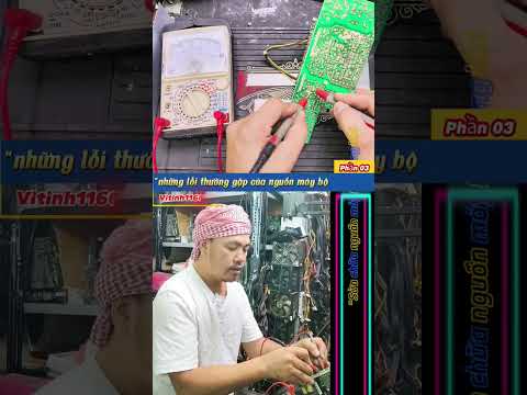 "Cách Kiểm Tra Nguồn Máy Bộ Bị Lỗi – Các Linh Kiện Cần Quan Tâm" Phần 03/1 #xuhuongyoutube
