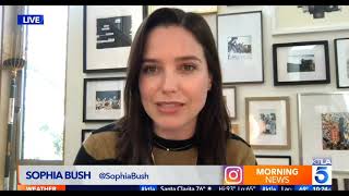 Joely Fisher and Sophia Bush July 20, 2020 on KTLA SAG-AFTRA TV/Theatrical Contract