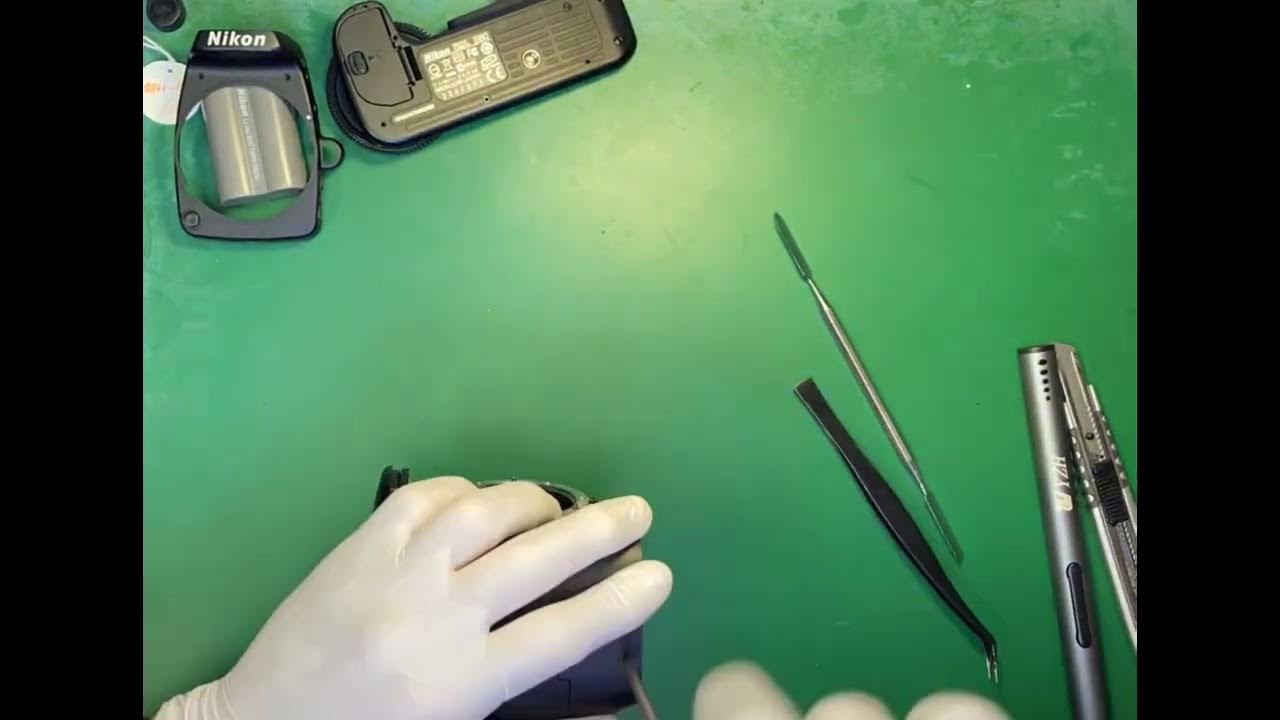 ニコンNikon D80 Err修理 分解 YouTube