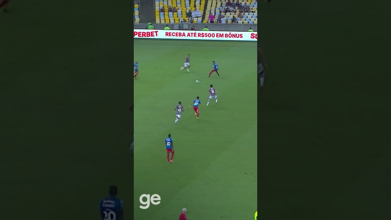 O GANSO É UM ESPETÁCULO! MINHA NOSSA! | FLUMINENSE X BRAGANTINO | #shorts | ge.globo