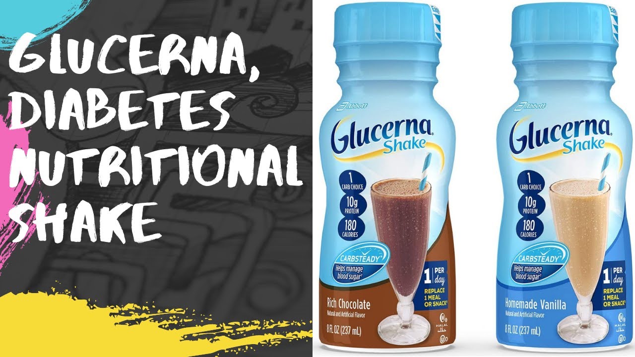 Glucerna, Diabetes Nutritional Shake, to Help Manage Blood Sugar, Rich