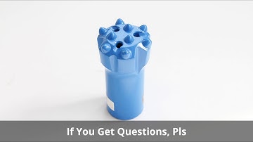 R22  Forging Ballistic buttons rock drill bits for hard rock