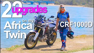 Honda Africa Twin CRF1000 - long term owner 22 Upgrades/ Modifications