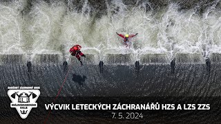 7. 5. 2024 - Výcvik leteckých záchranářů a LZS ZZS