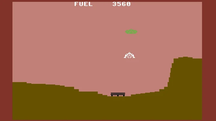 C64 Game: Mars Lander (1986, Supernova*Software)