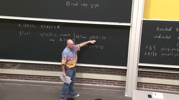 Machine Learning - Lecture 19 Graphical Models