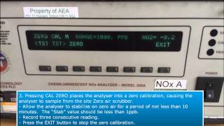 API Calibration Procedure