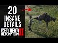 20 INSANE Details in Red Dead Redemption 2 (Part 1)