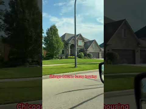 Chicago suburbs luxury housing #shorts #viral #reels #ytshorts  #travel #shortsfeed #shots #chicago