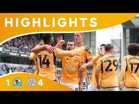Blackburn Leicester Goals And Highlights